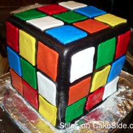 Thumb rubik s cube
